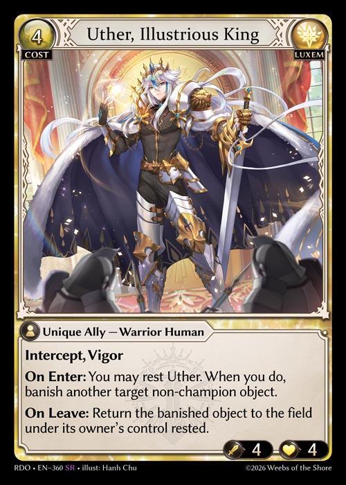 Uther Illustrious King 360 (Radiant Origins)  | Good Games Adelaide SA