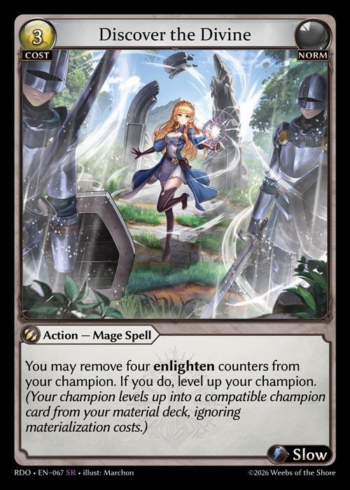 Discover the Divine 067 (Radiant Origins)  - Foil | Good Games Adelaide SA