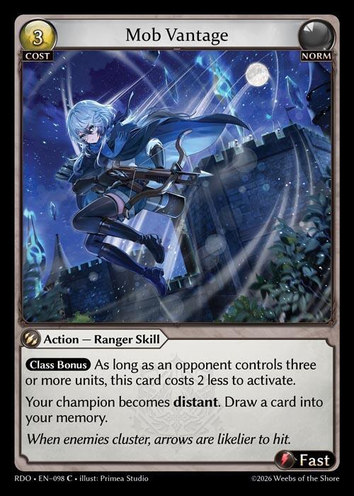 Mob Vantage 098 (Radiant Origins)  - Foil | Good Games Adelaide SA