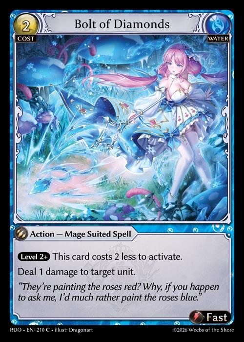 Bolt of Diamonds 210 (Radiant Origins)  - Foil | Good Games Adelaide SA