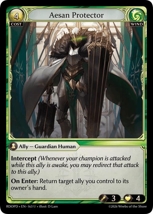 Aesan Protector 163 (Radiant Origins: Pantheon)  | Good Games Adelaide SA
