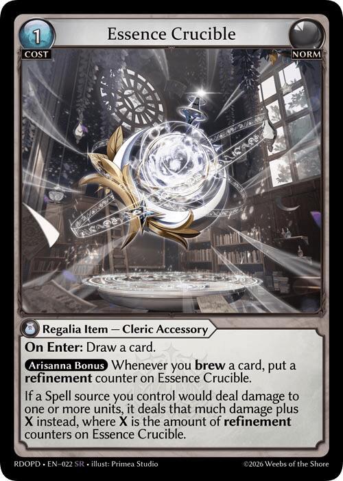 Essence Crucible 022 (Radiant Origins: Pantheon)  | Good Games Adelaide SA