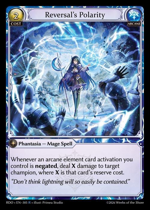 Reversals Polarity 305 (Radiant Origins)  - Foil | Good Games Adelaide SA
