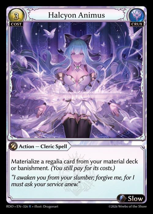Halcyon Animus 326 (Radiant Origins)  - Foil | Good Games Adelaide SA