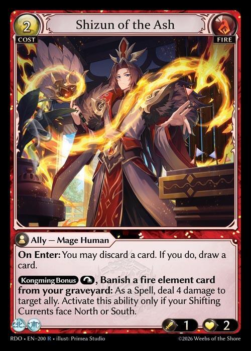 Shizun of the Ash 200 (Radiant Origins)  | Good Games Adelaide SA