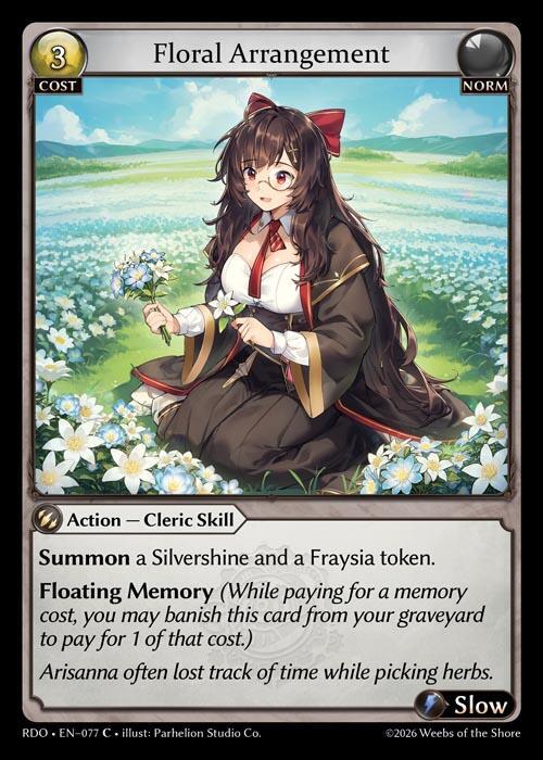 Floral Arrangement 077 (Radiant Origins)  - Foil | Good Games Adelaide SA