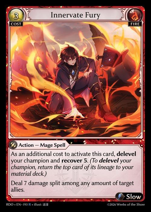 Innervate Fury 193 (Radiant Origins)  | Good Games Adelaide SA