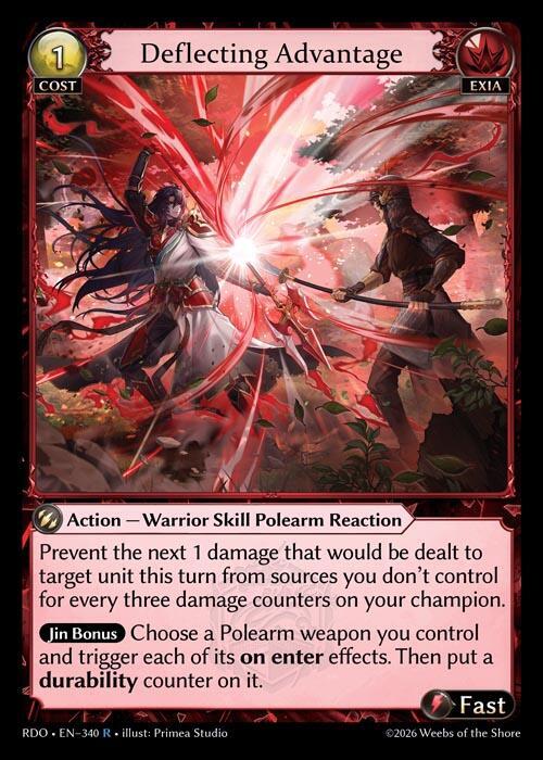 Deflecting Advantage 340 (Radiant Origins)  - Foil | Good Games Adelaide SA