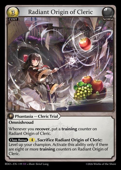 Radiant Origin of Cleric 119 (Radiant Origins)  | Good Games Adelaide SA