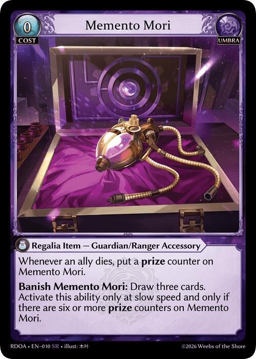 Memento Mori 010 (Radiant Origins)  - Foil | Good Games Adelaide SA