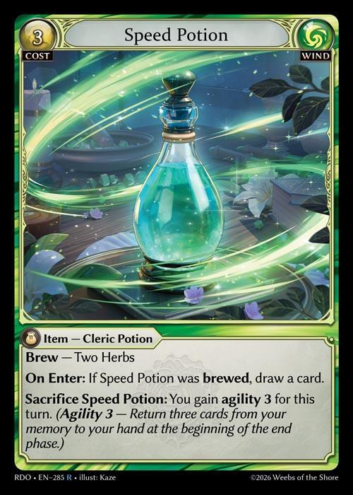 Speed Potion 285 (Radiant Origins)  | Good Games Adelaide SA