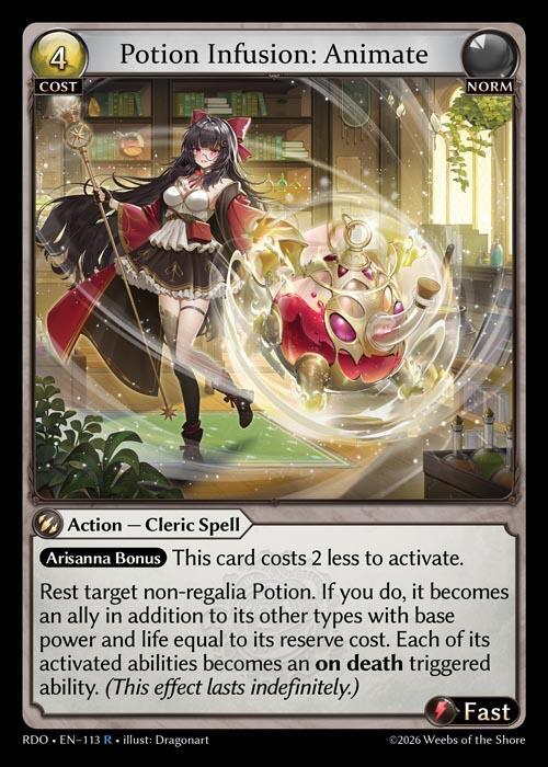 Potion Infusion Animate 113 (Radiant Origins)  | Good Games Adelaide SA