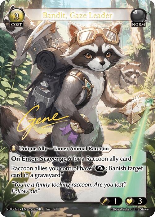 Bandit Gaze Leader CSR 52 (Radiant Origins)  - Foil | Good Games Adelaide SA