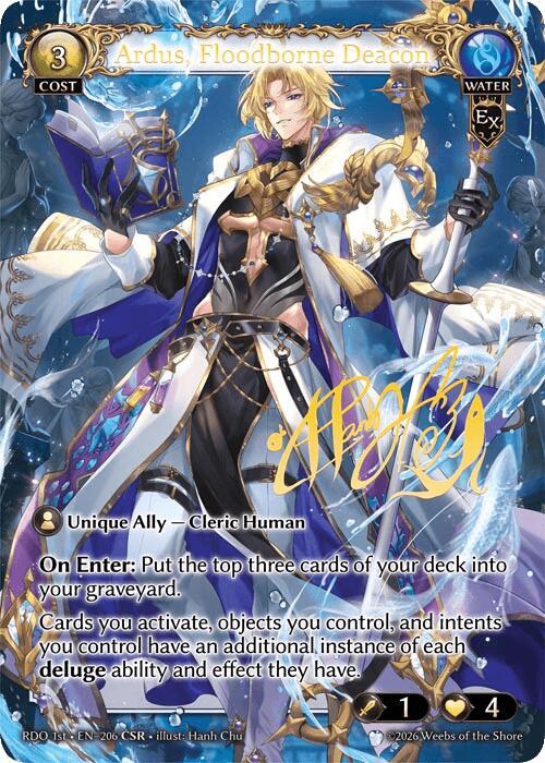 Ardus Floodborne Deacon CSR 206 (Radiant Origins)  - Foil | Good Games Adelaide SA