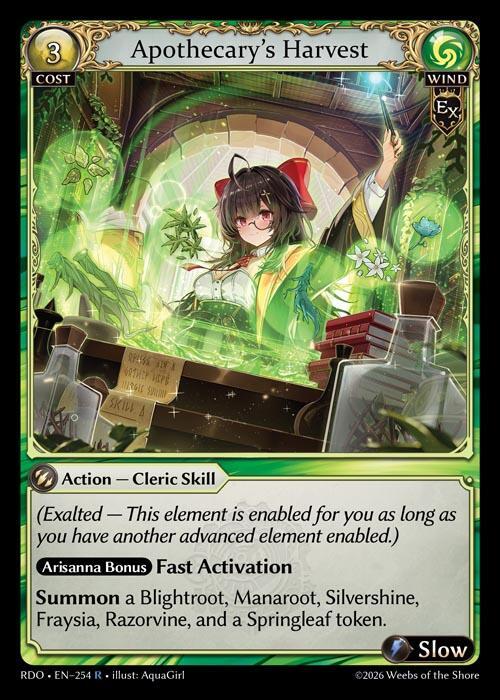 Apothecarys Harvest 254 (Radiant Origins)  | Good Games Adelaide SA