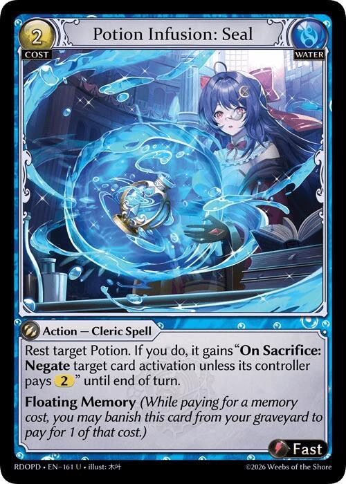 Potion Infusion Seal 161 (Radiant Origins: Pantheon)  | Good Games Adelaide SA
