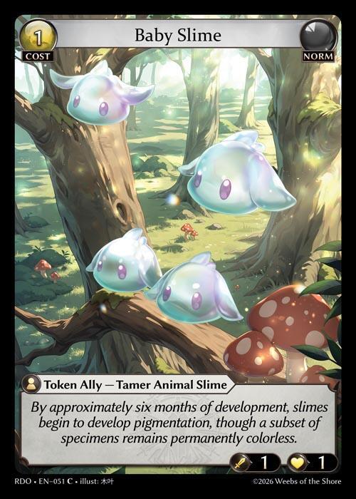 Baby Slime 051 (Radiant Origins)  - Foil | Good Games Adelaide SA
