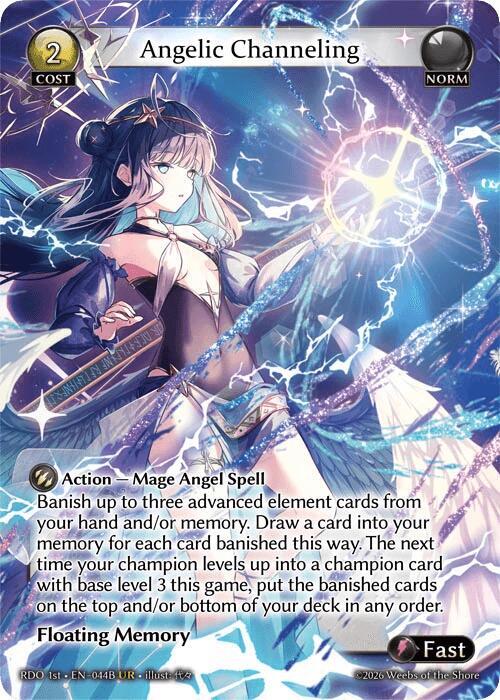 Angelic Channeling 044B 044B (Radiant Origins)  - Foil | Good Games Adelaide SA
