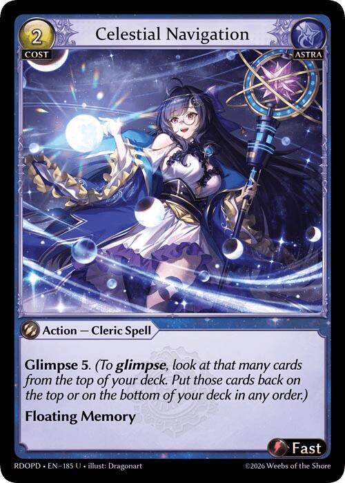 Celestial Navigation 185 (Radiant Origins: Pantheon)  | Good Games Adelaide SA
