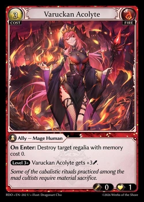 Varuckan Acolyte 202 (Radiant Origins)  | Good Games Adelaide SA