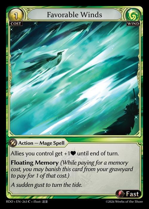 Favorable Winds 263 (Radiant Origins)  | Good Games Adelaide SA