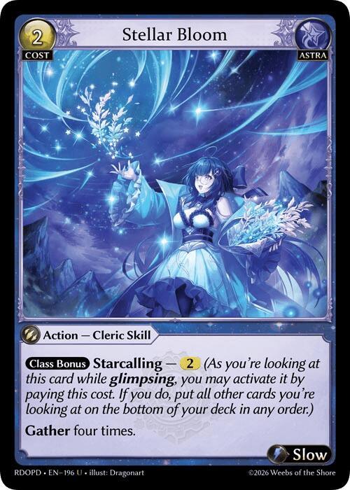 Stellar Bloom 196 (Radiant Origins: Pantheon)  | Good Games Adelaide SA