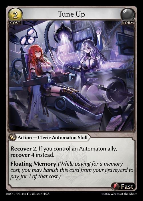 Tune Up Curio Foil 159 (Radiant Origins)  - Foil | Good Games Adelaide SA