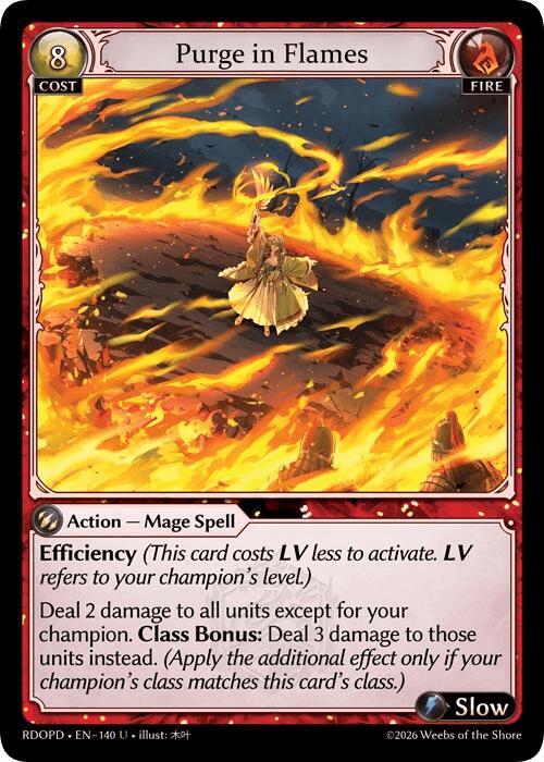 Purge in Flames 140 (Radiant Origins: Pantheon)  | Good Games Adelaide SA