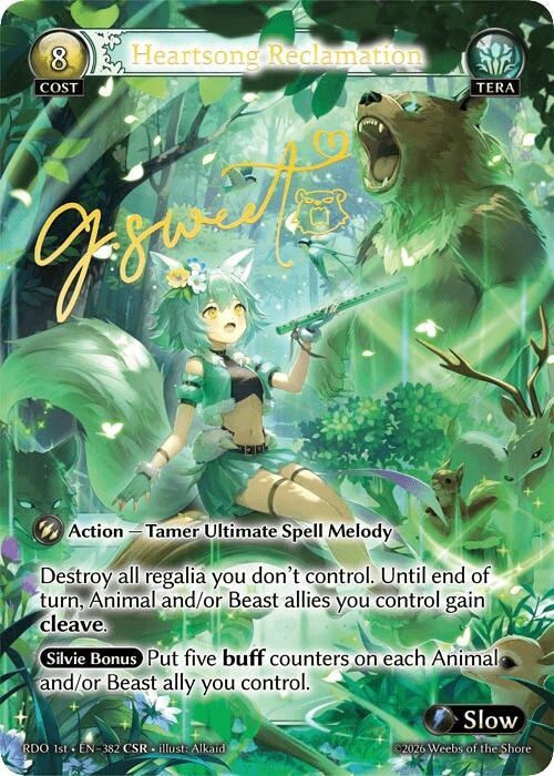 Heartsong Reclamation CSR 382 (Radiant Origins)  - Foil | Good Games Adelaide SA