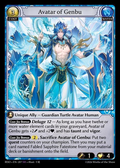 Avatar of Genbu 207 (Radiant Origins)  | Good Games Adelaide SA