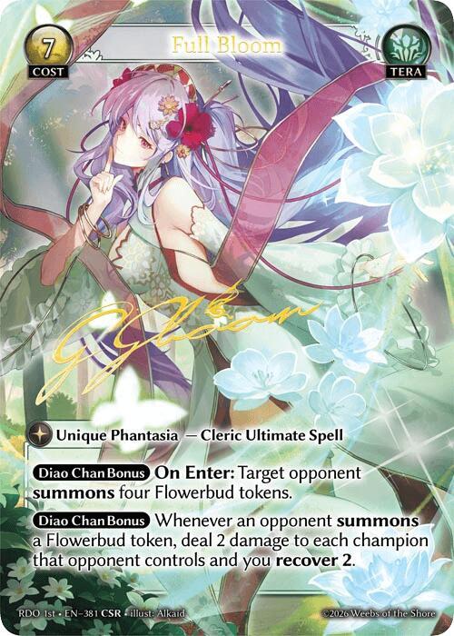 Full Bloom CSR 381 (Radiant Origins)  - Foil | Good Games Adelaide SA