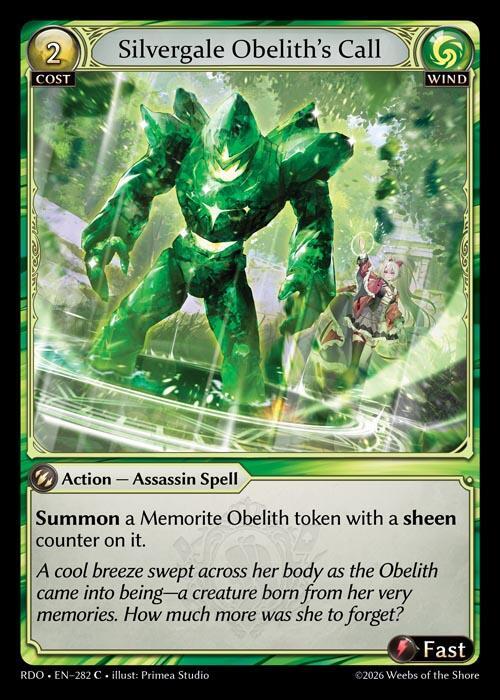 Silvergale Obeliths Call 282 (Radiant Origins)  | Good Games Adelaide SA