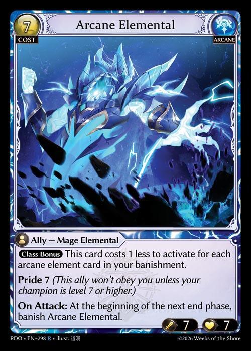 Arcane Elemental 298 (Radiant Origins)  | Good Games Adelaide SA