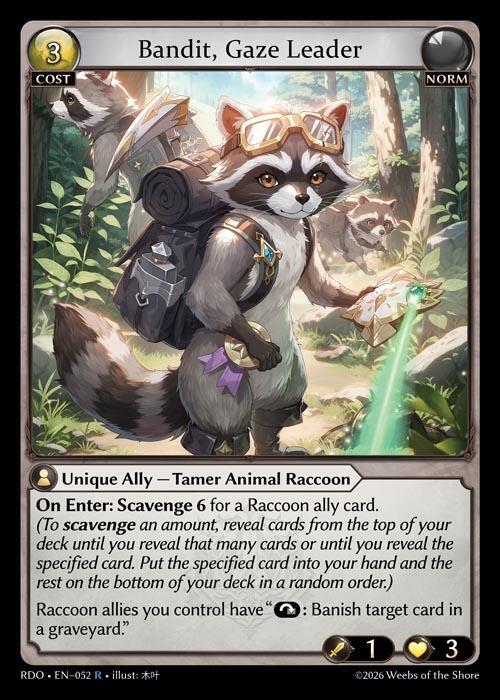 Bandit Gaze Leader 052 (Radiant Origins)  - Foil | Good Games Adelaide SA