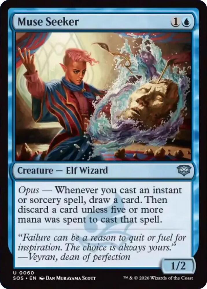 Muse Seeker 60 (Secrets of Strixhaven)  - Foil | Good Games Adelaide SA