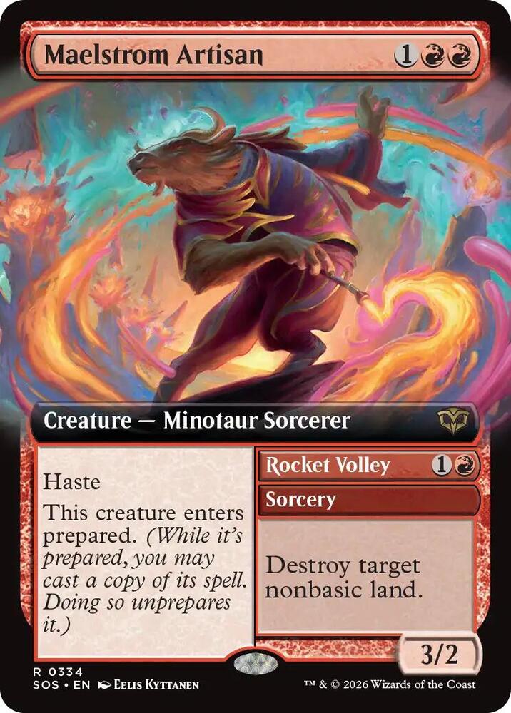 Maelstrom Artisan Extended Art 334 (Secrets of Strixhaven)  | Good Games Adelaide SA