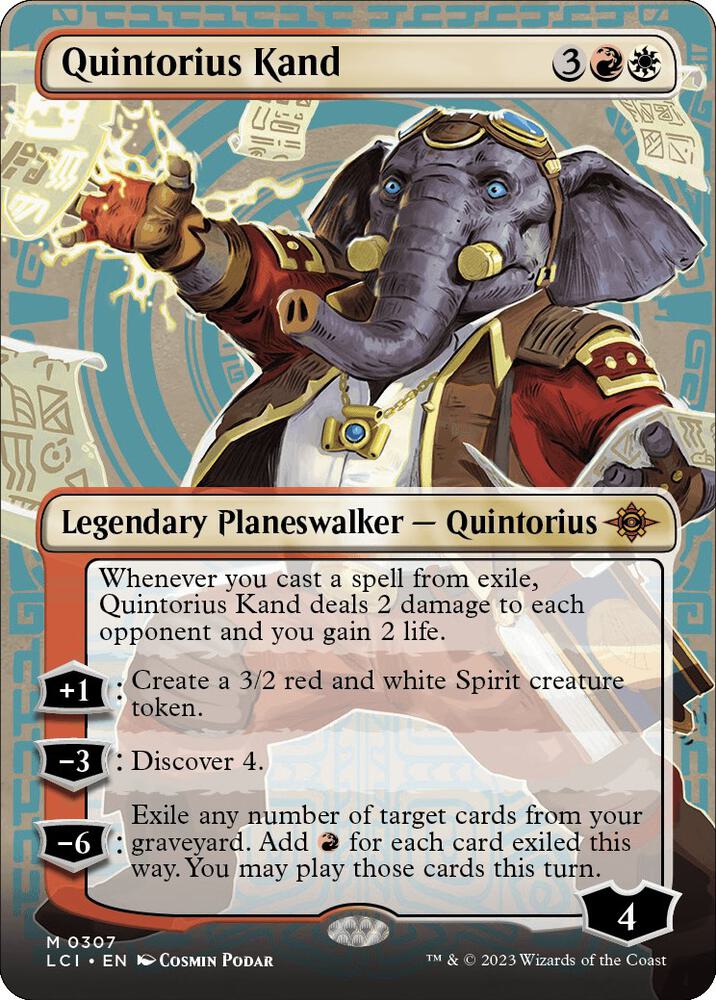 Quintorius Kand 307/291 (The Lost Caverns of Ixalan)  - Borderless | Good Games Adelaide SA