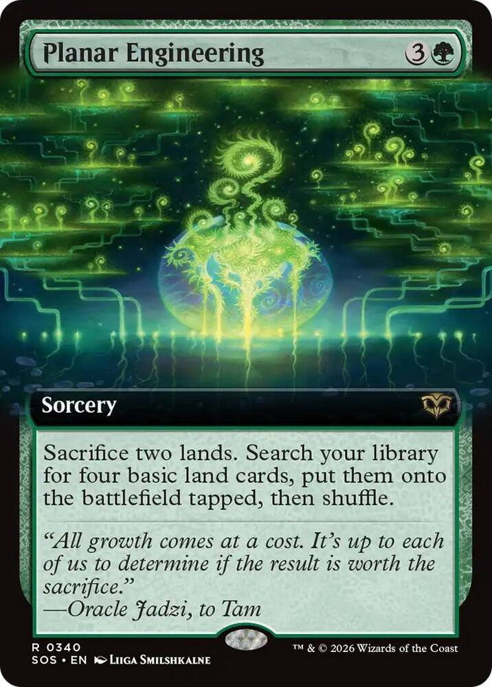 Planar Engineering 340 (Secrets of Strixhaven)  - Extended Art Foil | Good Games Adelaide SA
