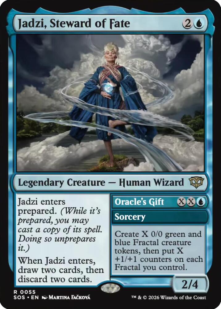 Jadzi Steward of Fate 55 (Secrets of Strixhaven)  - Foil | Good Games Adelaide SA