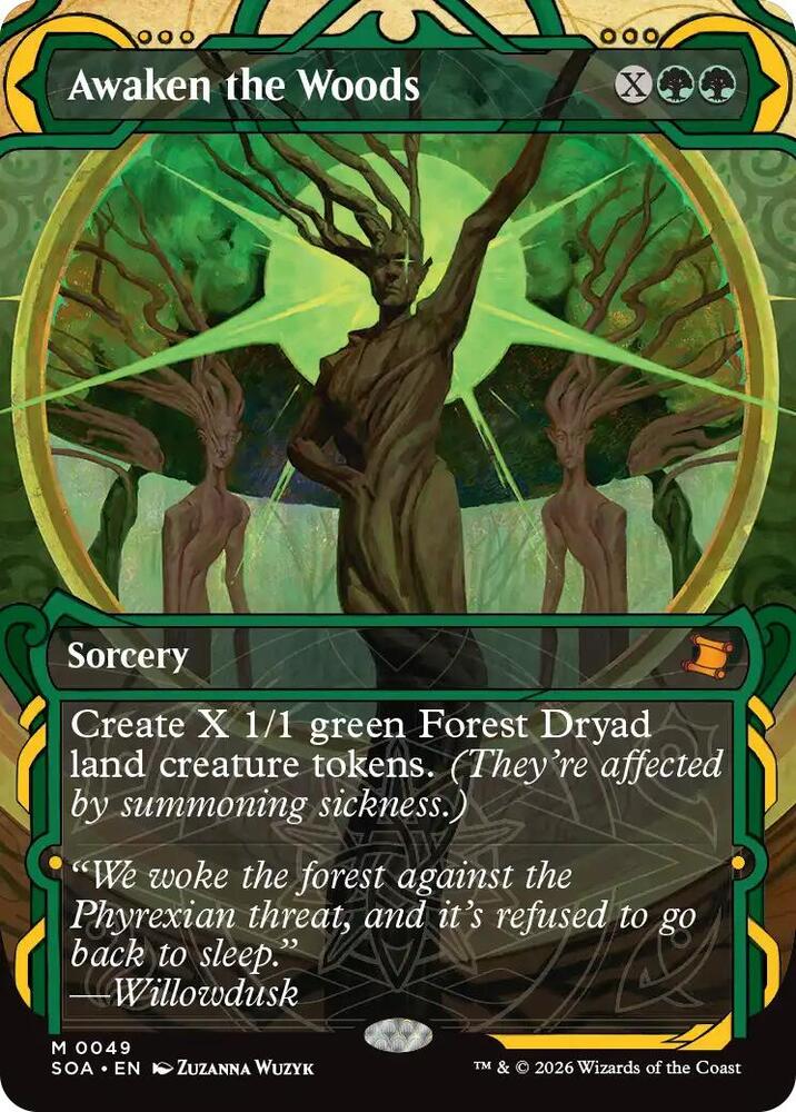 Awaken the Woods 49 (Secrets of Strixhaven: Mystical Archive)  - Foil | Good Games Adelaide SA