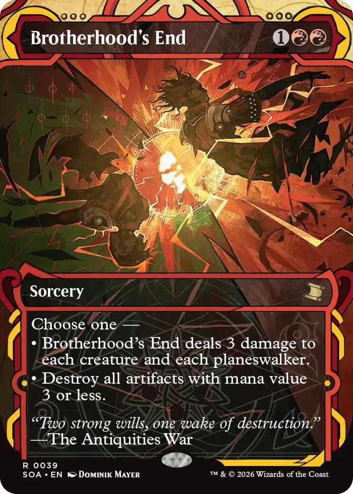 Brotherhoods End 39 (Secrets of Strixhaven: Mystical Archive)  | Good Games Adelaide SA