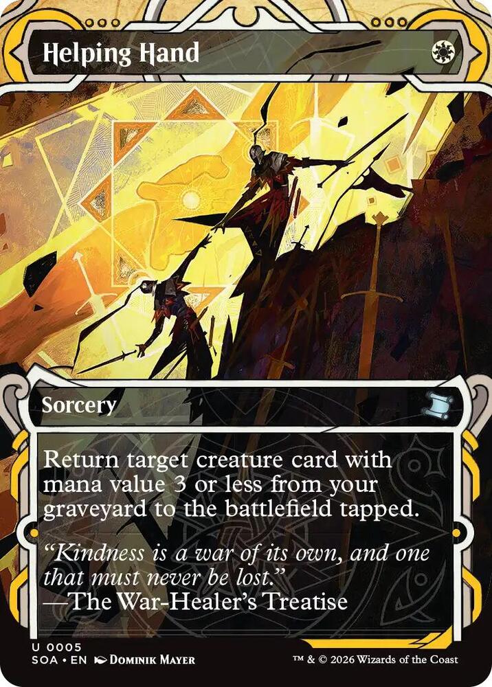 Helping Hand 5 (Secrets of Strixhaven: Mystical Archive)  - Foil | Good Games Adelaide SA