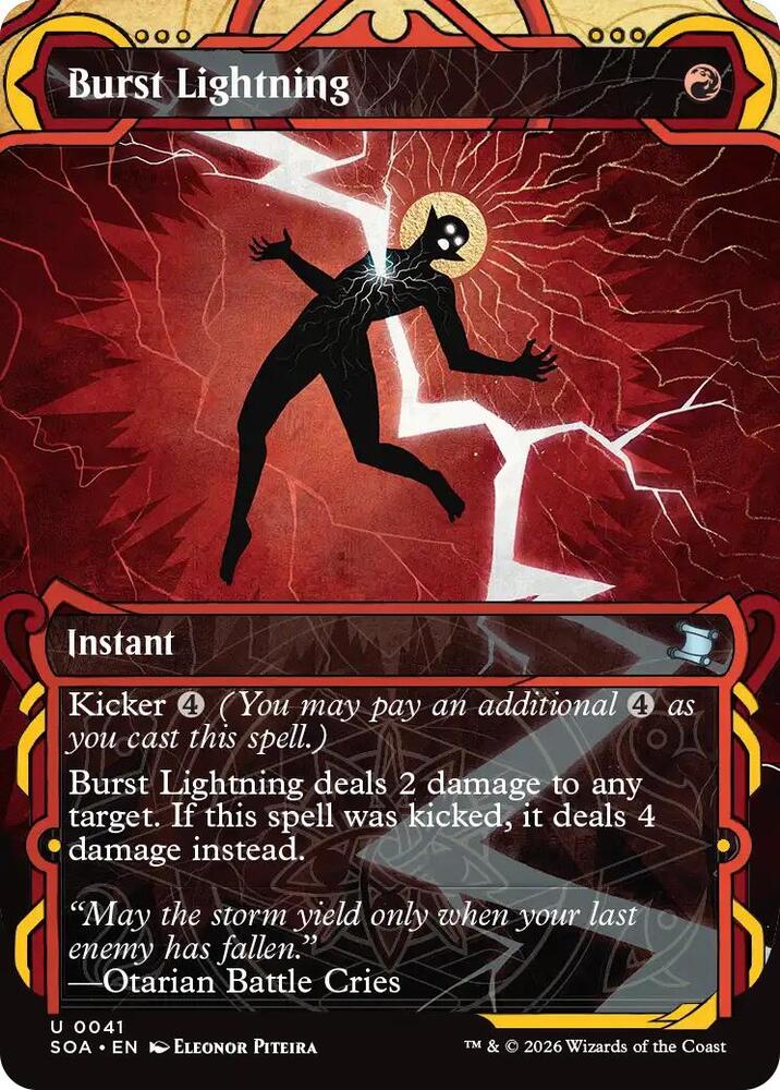 Burst Lightning 41 (Secrets of Strixhaven: Mystical Archive)  - Foil | Good Games Adelaide SA