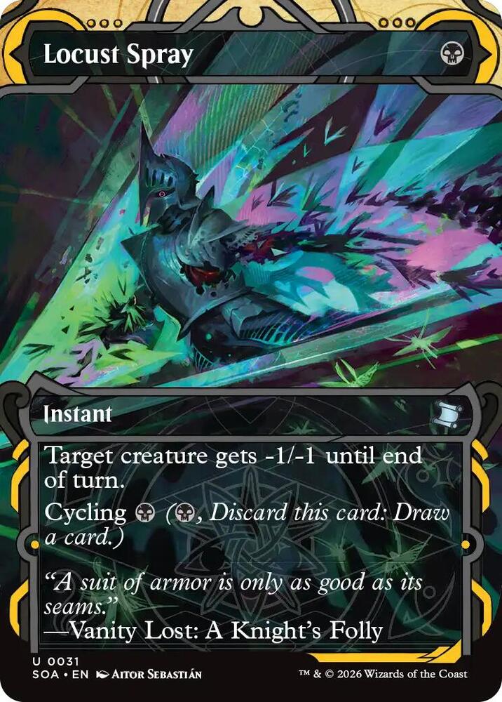 Locust Spray 31 (Secrets of Strixhaven: Mystical Archive)  - Foil | Good Games Adelaide SA