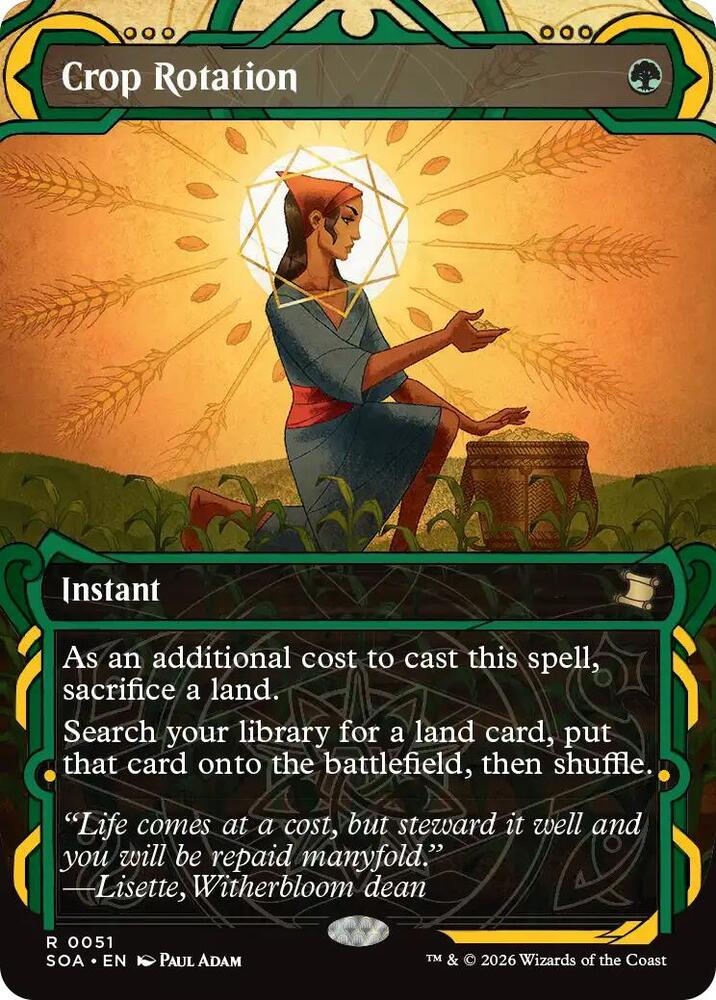 Crop Rotation 51 (Secrets of Strixhaven: Mystical Archive)  - Foil | Good Games Adelaide SA