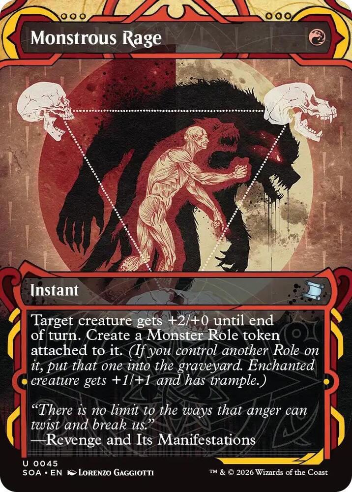 Monstrous Rage 45 (Secrets of Strixhaven: Mystical Archive)  | Good Games Adelaide SA