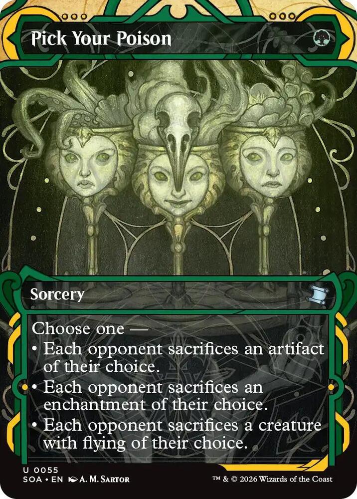 Pick Your Poison 55 (Secrets of Strixhaven: Mystical Archive)  - Foil | Good Games Adelaide SA