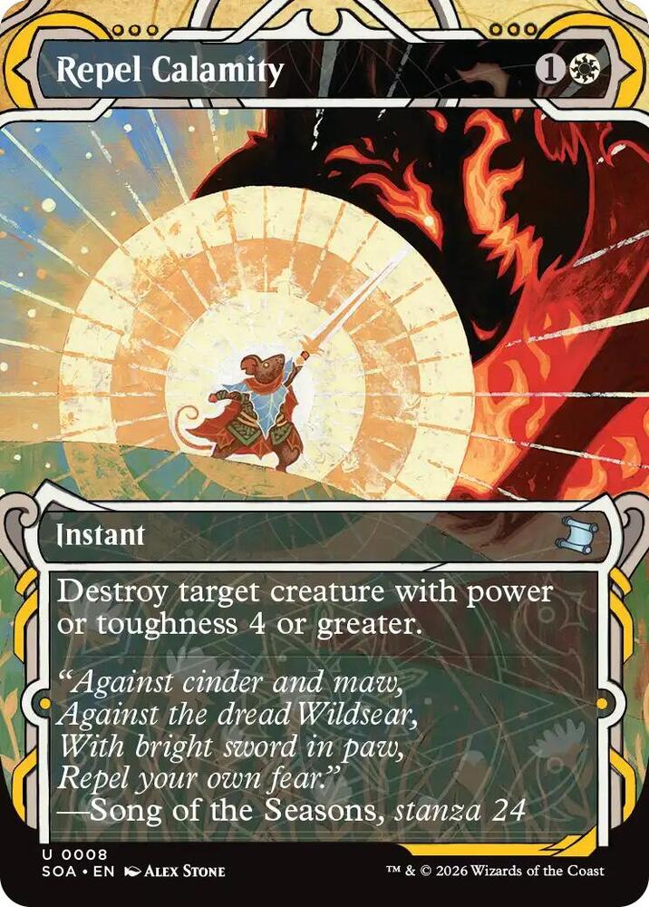 Repel Calamity 8 (Secrets of Strixhaven: Mystical Archive)  - Foil | Good Games Adelaide SA
