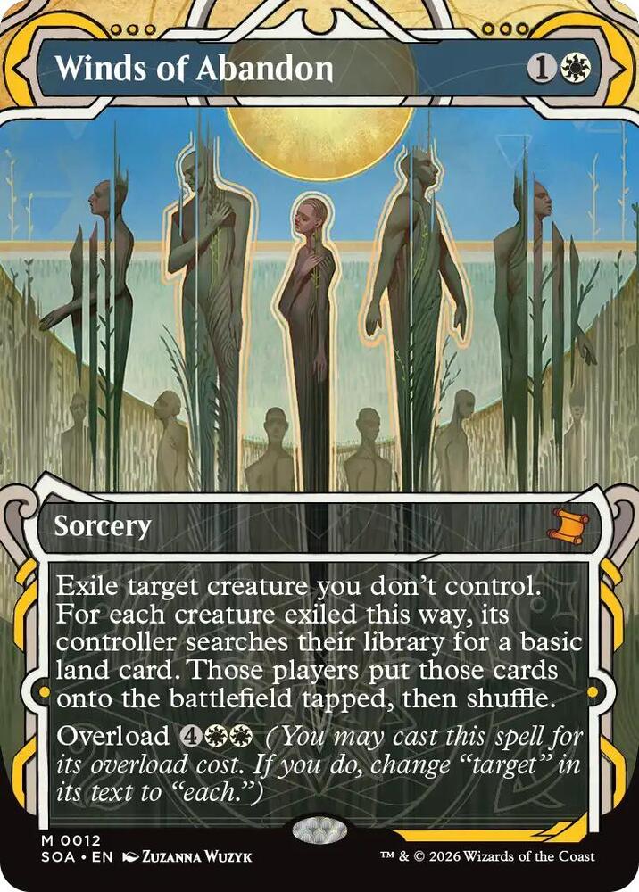 Winds of Abandon 12 (Secrets of Strixhaven: Mystical Archive)  - Foil | Good Games Adelaide SA
