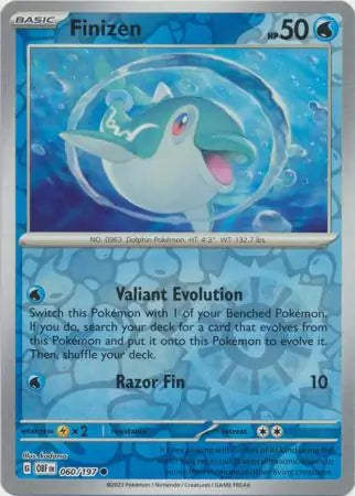 Finizen 060/197 (SV03: Obsidian Flames)  - Reverse Holofoil | Good Games Adelaide SA